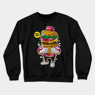 Love Burgers Crewneck Sweatshirt